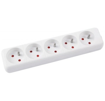 Przedłużacz OFFICE PRODUCTS, 5 gniazd, 1,5m, z uz