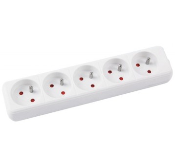 Przedłużacz OFFICE PRODUCTS, 5 gniazd, 3m, z uzie