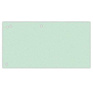 Przekładki OFFICE PRODUCTS kart 1/3 A4 ziel 100szt