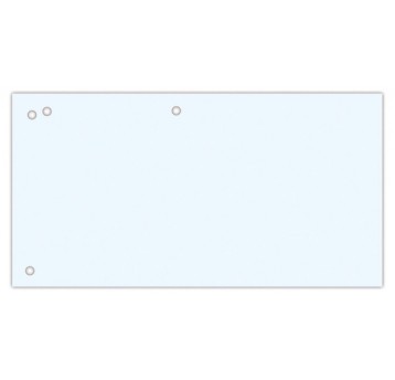 Przekładki OFFICE PRODUCTS kart1/3 A4 białe 100szt