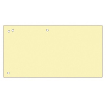 Przekładki OFFICE PRODUCTS kart1/3 A4 żółte 100szt