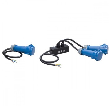 Przewód wyjściowy Rack PDU 32A 2 x 32A EN60309 plu