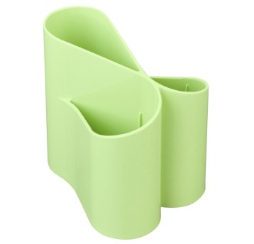 Przybornik na biurko ICO Lux, jasnozielony