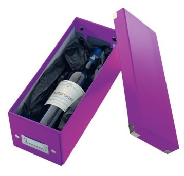 Pudełko na CD LEITZ Click & Store fioletowe 60410