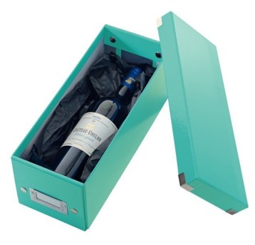 Pudełko na CD LEITZ Click & Store turkusowe 60410