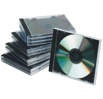 Pudełko na płytę CD/DVD Q-CONNECT, standard, 10sz