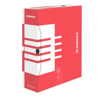 Pudło archiwizacyjne DONAU, karton, A4/100mm, cze