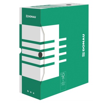 Pudło archiwizacyjne DONAU, karton, A4/120mm, zie