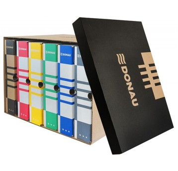 Pudło archiwizacyjne DONAU, karton, zbiorcze, gór