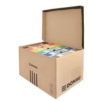 Pudło archiwizacyjne wzmocnione DONAU, karton, zb