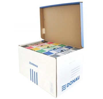 Pudło archiwizacyjne wzmocnione DONAU, karton, zb
