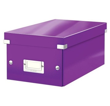 Pudło na DVD LEITZ C&S WOW fioletowy 60420062