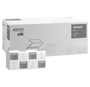 Ręcznik ZZ V-FOLD KATRIN Classic biały 200x20op