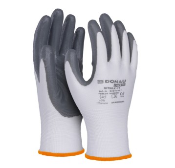 Rękawice DONAU SAFETY Nitrile 01, kat. II, rozm. 7