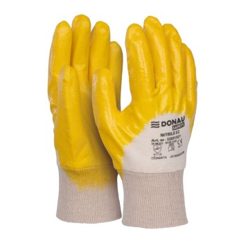 Rękawice DONAU SAFETY Nitrile 02, kat. II, rozm. 7