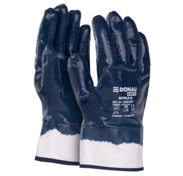 Rękawice DONAU SAFETY Nitrile 03, kat. II, rozm. 9