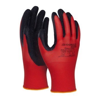 Rękawice DONAU SAFETY Super Latex, kat. II,rozm 7