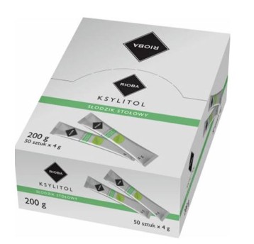 RIOBA Ksylitol słodzik stołowy 200g