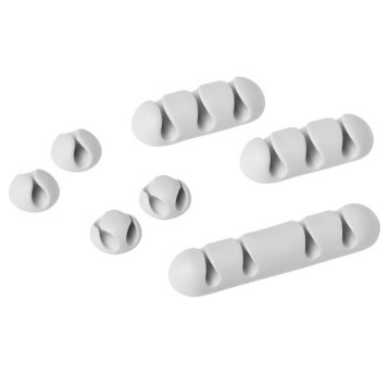 Samoprzylepne klipsy na 1 kabel CAVOLINE CLIP MIX