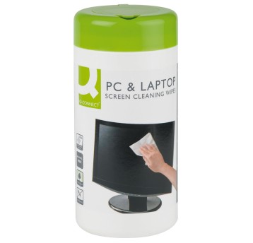 Ściereczki do czyszczenia ekranów Q-CONNECT, tuba,