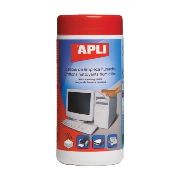 Ściereczki do czyszczenia obudów APLI, tuba, 100s