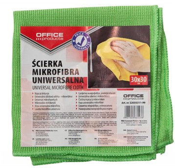 Ścierka uniwersalna OFFICE PRODUCTS, mikrofibra, g