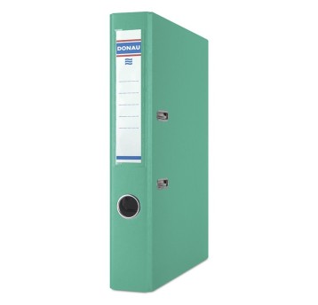 Segregator DONAU Premium, PP, A4/50mm, turkusowy