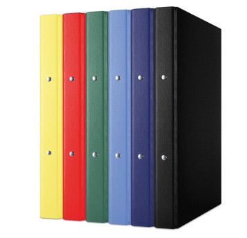 Segregator ringowy DONAU, PP, A4/2R/20mm, mix kol