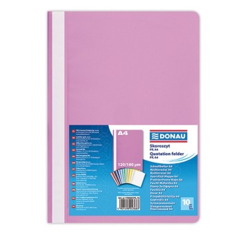 Skoroszyt DONAU, PP, A4, standard, 120/180mikr.,