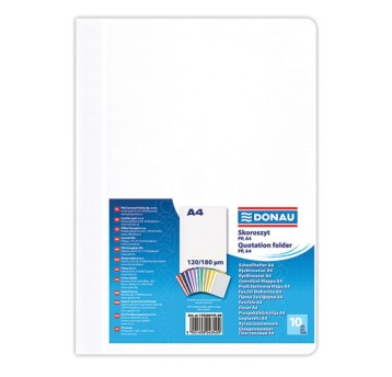 Skoroszyt DONAU, PP, A4, standard, 120/180mikr.,