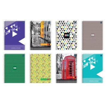 Skorowidz INTERDRUK A6 spirala