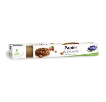STELLA PAPIER DO PIECZENIA BRĄZOWY 8 M BOX