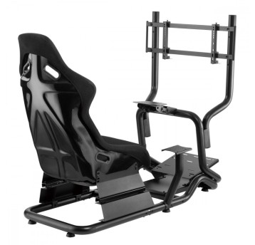 Stojak z fotelem na kierownicę wyścigową NanoRS RS