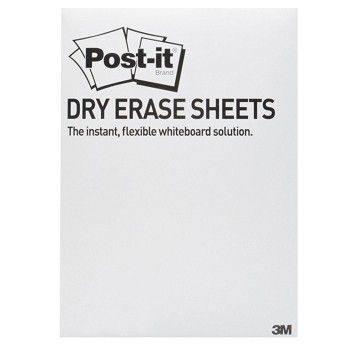 Suchościeralna folia w arkuszach POST-IT® Dry Era