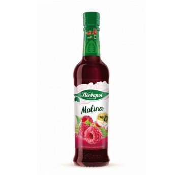Syrop HERBAPOL Owocowa Spiżarnia, 420 ml, malinowy