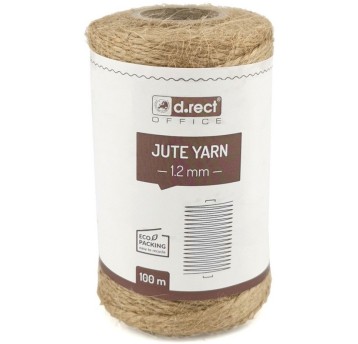 Sznurek jutowy 1.2mm / 100m szpula 800155 d.rect