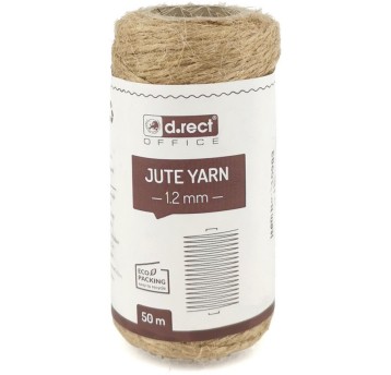 Sznurek jutowy 1.2mm / 50m szpula 800154 d.rect