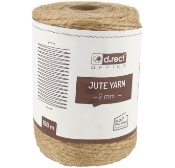 Sznurek jutowy 2mm / 100m szpula 800157 d.rect