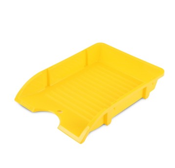 Szufladka na biurko DONAU, niełamliwa, PP, A4, żó