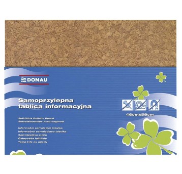 Tablica informacyjna DONAU, 58x46cm, samoprzylepn
