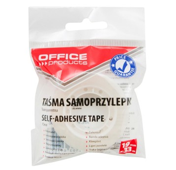 Taśma biurowa OFFICE PRODUCTS, 19mm, 33m, zawieszk