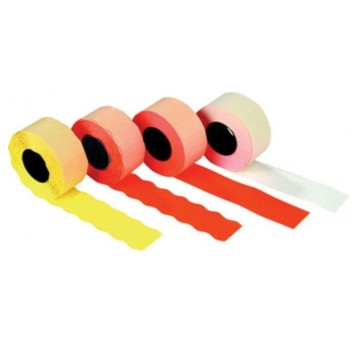 Taśma do metkownicy 1rzędowa 22x12mm prosta biała