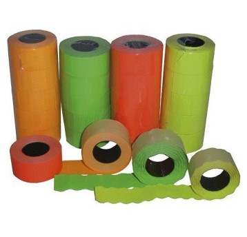 Taśma do metkownicy 2rzędowa 26x16mm prosta zielo