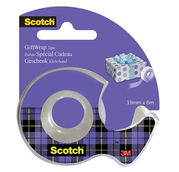 Taśma klejąca SCOTCH® Gift Wrap, niewidoczna, do p