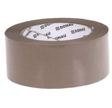 Taśma pakowa DONAU Hot-Melt, brązowa