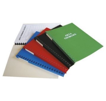 Teczka akt osobowych WARTA binda zew. niebieska n