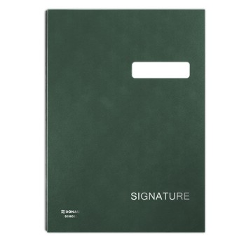 Teczka do podpisu DONAU, karton/PP, A4, 450gsm, 2