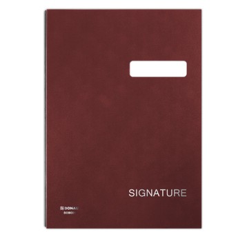Teczka do podpisu DONAU, karton/PP, A4, 450gsm, 2