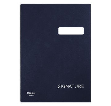 Teczka do podpisu DONAU, karton/PP, A4, 450gsm, 2