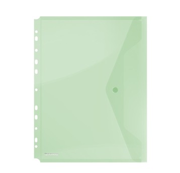 Teczka kopertowa DONAU zatrzask, PP, A4, 200mikr.